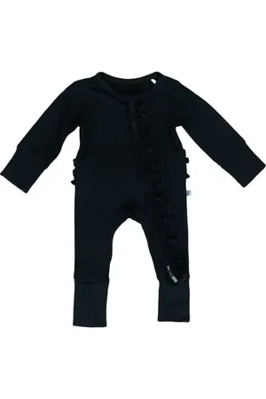 Laree + Co Allie Ruffle Convertible Footie in at Nordstrom, Size 3T