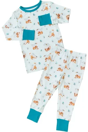 Laree + Co Griffin Butterflies 2-Piece Long Sleeve Set in at Nordstrom, Size 2T