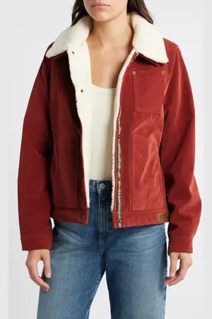 Pendleton Wind River Corduroy Trucker Jacket with Removable Fleece Collar in at Nordstrom, Size Medium