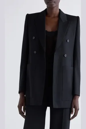 Chloé Double Breasted Wool Blazer in at Nordstrom, Size 4 Us