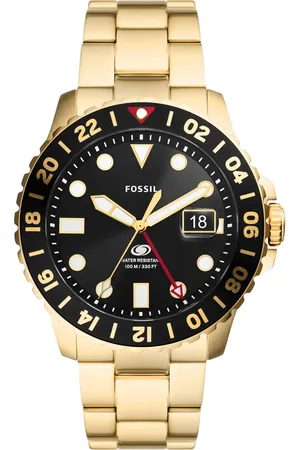 Fossil Blue GMT Bracelet Watch, 46mm in at Nordstrom, Size 46 Mm