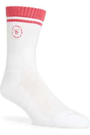 Sporty & Rich SRHWC Embroidered Crew Socks in at Nordstrom