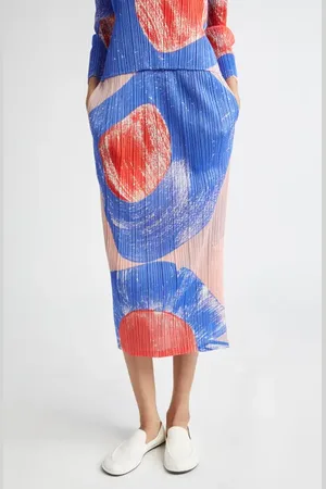 PLEATS PLEASE ISSEY MIYAKE Backlight Pleated Midi Skirt in at Nordstrom, Size 5