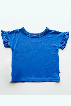 Laree + Co Korrie Ruffle Tee in at Nordstrom, Size 6-12M