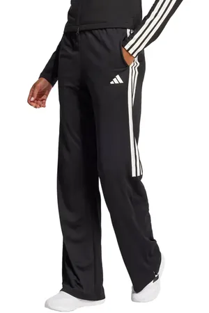 adidas Tiro 3-Stripes Wide Leg Pants in at Nordstrom, Size Medium