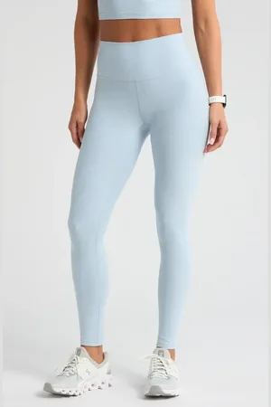 Zella Renew M??lange High Waist Leggings in at Nordstrom, Size X-Large
