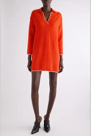 Givenchy Rib Polo Sweater Minidress in at Nordstrom, Size X-Small