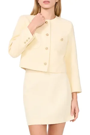 CE&CE Collarless Tweed Jacket in at Nordstrom, Size 6