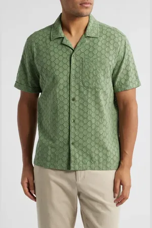 Rails Tyler Eyelet Camp Shirt in at Nordstrom, Size Medium