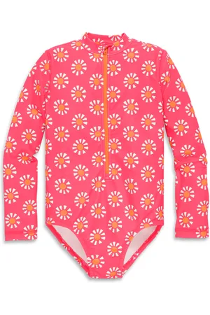 PRIMARY Kids Long Sleeve One-Piece Rashguard In Cutout Suns in at Nordstrom, Size 3T