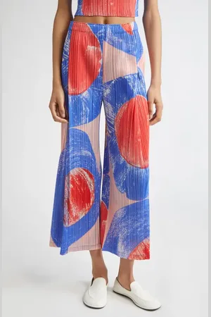 PLEATS PLEASE ISSEY MIYAKE Backlight Pleated Straight Leg Pants in at Nordstrom, Size 4