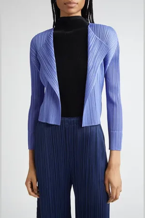 PLEATS PLEASE ISSEY MIYAKE Monthly Colors March Pleated Open Front Cardigan in at Nordstrom, Size 5