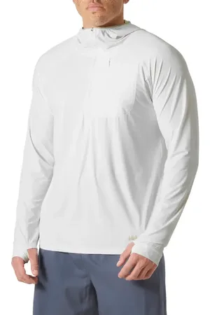 Helly Hansen Shine Solen Performance Half Zip Hoodie in at Nordstrom, Size X-Large