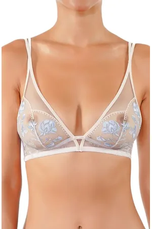 Huit Boheme Embroidered Bralette in at Nordstrom, Size X-Small
