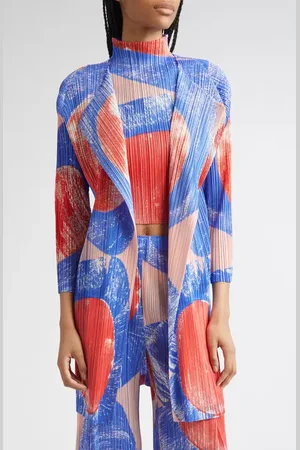 PLEATS PLEASE ISSEY MIYAKE Backlight Pleated Cardigan in at Nordstrom, Size 3