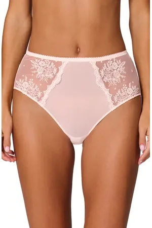 Simone Pérèle Intrigue Floral Embroidered Briefs in at Nordstrom, Size X-Large