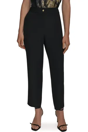Donna Karan Slim Leg Ankle Pants in at Nordstrom, Size 14