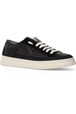 Candice Cooper Tim Perforated Leather Lace-Up Sneaker in at Nordstrom, Size 11Us