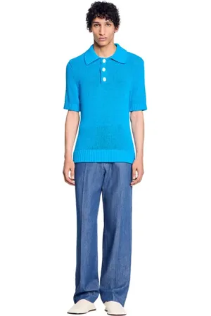 Sandro Knit polo shirt in at Nordstrom, Size X-Large