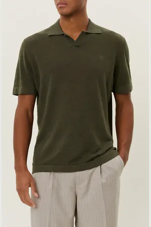 Les Deux Emmanuel Linen & Cotton Polo Sweater in at Nordstrom, Size Xx-Large