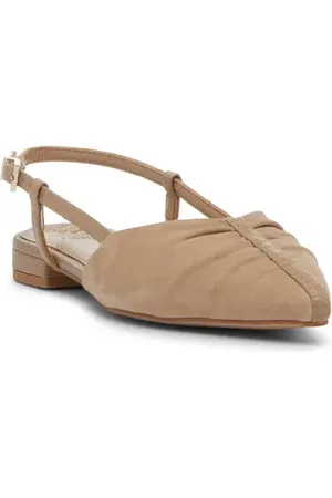 Vince Camuto Agnes Pointed Toe Slingback Flat in at Nordstrom, Size 7.5