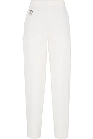 Brunello Cucinelli High-waist cigarette trousers in at Nordstrom, Size 36 It
