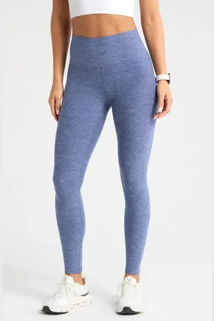 Zella Renew M??lange High Waist Leggings in at Nordstrom, Size Small