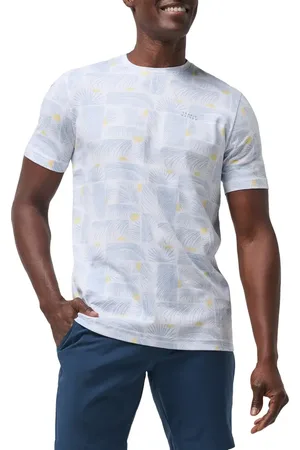 Travis Mathew Cancel All Calls Palm Print T-Shirt in at Nordstrom, Size Small