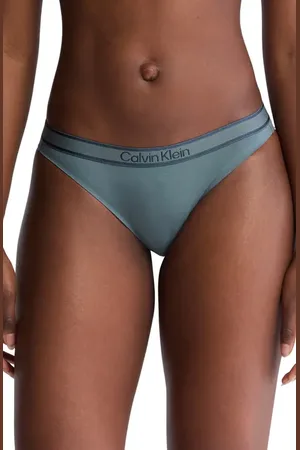 Calvin Klein Tonal Logo Modern Cotton Blend Bikini in at Nordstrom, Size Small