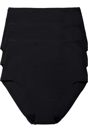 Natori Bliss Bare Cotton High Waist Brief 3-Pack in at Nordstrom, Size Large