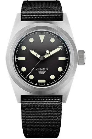 UNIMATIC Modello Due Automatic NATO Strap Classic Watch, 37mm x 39mm in at Nordstrom