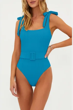 Beach Riot Sydney Belted One-Piece Swimsuit in at Nordstrom, Size Medium