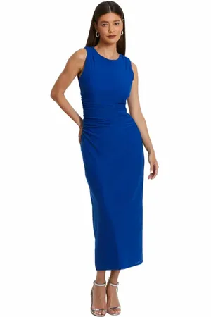 Quiz ITY Ruched Maxi Dress in at Nordstrom, Size 12