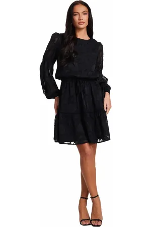 Quiz Jacquard Mini Skater Dress in at Nordstrom, Size 14