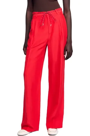 Sandro Drawstring trousers in at Nordstrom, Size 42 Eu