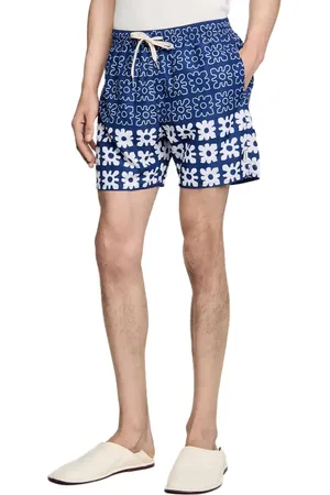 Sandro Floral print swim trunks in at Nordstrom, Size X-Large