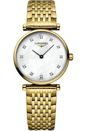 Longines La Grande Classique Diamond Bracelet Watch, 24mm in at Nordstrom