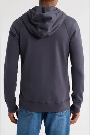 Reigning Champ Midweight Terry Slim Zip Hoodie in at Nordstrom, Size Large R