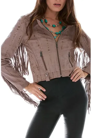 AS by DF One Love Fringe Moto Jacket in at Nordstrom, Size Small