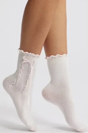 Casa Clara Elise Crew Socks in at Nordstrom