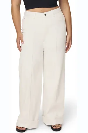 WARP+WEFT NCE High Waist Wide Leg Jeans in at Nordstrom, Size 22W