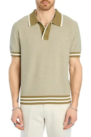 SER.O.YA Ethan Knit Polo in at Nordstrom, Size Large S