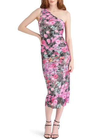 Steve Madden Sacha Floral Lace Body-Con Dress in at Nordstrom, Size Medium
