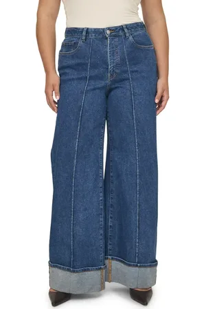 WARP+WEFT NCE High Waist Wide Leg Jeans in at Nordstrom, Size 16W