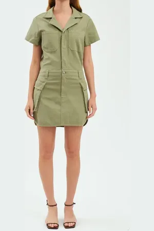 Danny Daze Fleet Cargo Minidress in at Nordstrom, Size Large