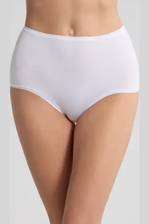 Natori Bliss Bare Cotton High Waist Briefs in at Nordstrom, Size Small