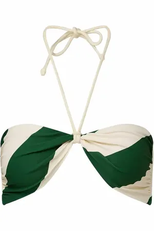 WeWoreWhat Rope Tie Halter Bikini Top in at Nordstrom, Size X-Large