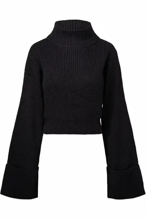 WeWoreWhat Cropped Turtle Neck Sweater in at Nordstrom, Size Xx-Large