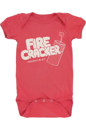 Feather 4 Arrow Fire Cracker Cotton Bodysuit in at Nordstrom, Size 3-6M