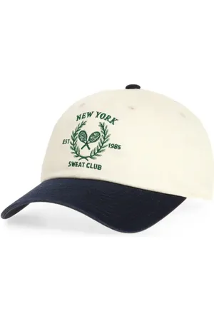 American Needle Sweat Club Cotton Baseball Cap in Ivory /Navy at Nordstrom